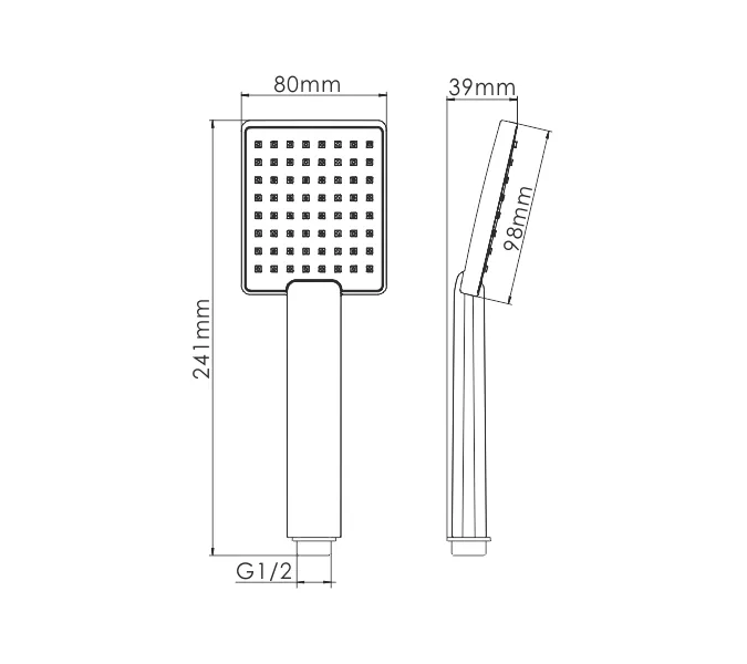 Лейка WasserKRAFT Душевые системы A141, изображение 3