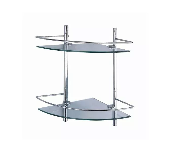 Полка стеклянная двойная WasserKRAFT  K-3122