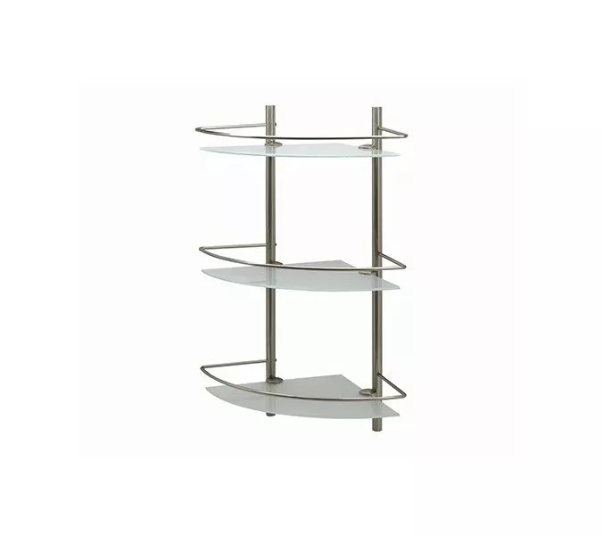 Полка стеклянная тройная WasserKRAFT Ammer К-7000 K-3733