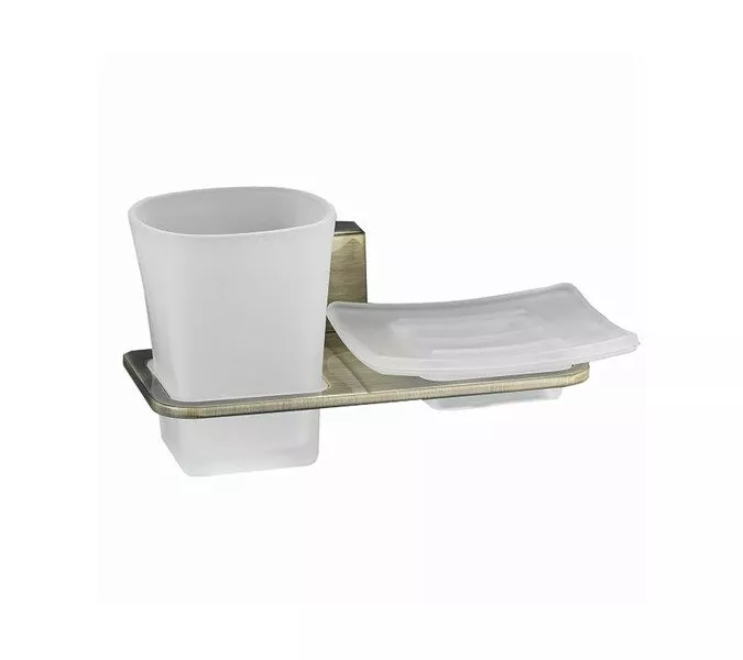 Держатель стакана и мыльницы WasserKRAFT  Exter K-5200 K-5226, изображение 3