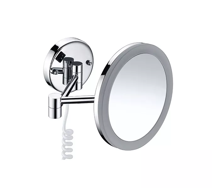 Зеркало с LED-подсветкой, 3-х кратным увеличением WasserKRAFT  K-1004