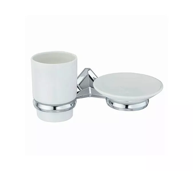 Держатель стакана и мыльницы WasserKRAFT Aller К-1100 K-1126C