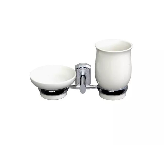 Держатель стакана и мыльницы WasserKRAFT  K-24126