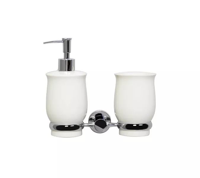 Держатель стакана и дозатора WasserKRAFT  K-24289