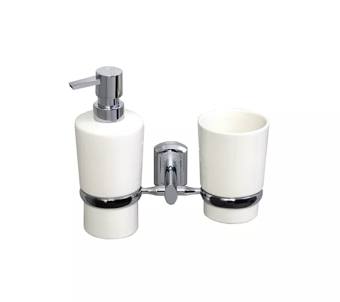 Держатель стакана и дозатора WasserKRAFT  K-28189