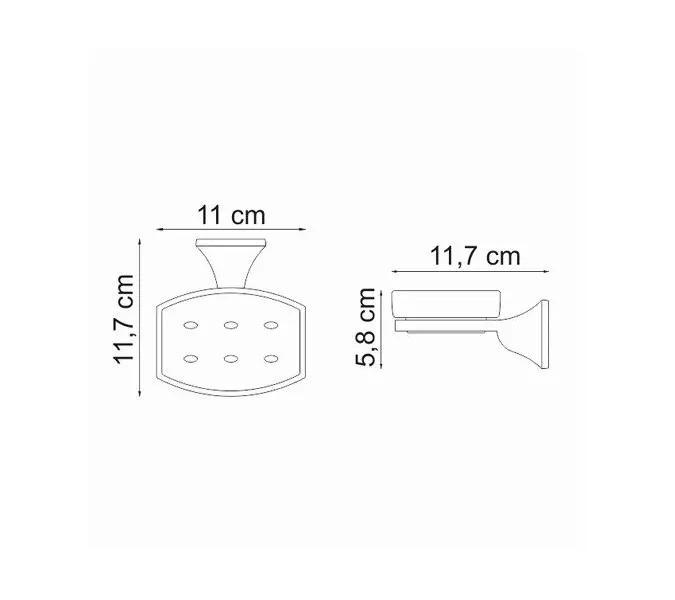 Мыльница WasserKRAFT Wern K-2500 K-2529, изображение 3