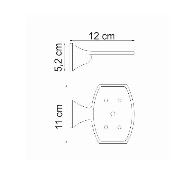 Мыльница WasserKRAFT Wern K-2500 K-2569, изображение 3