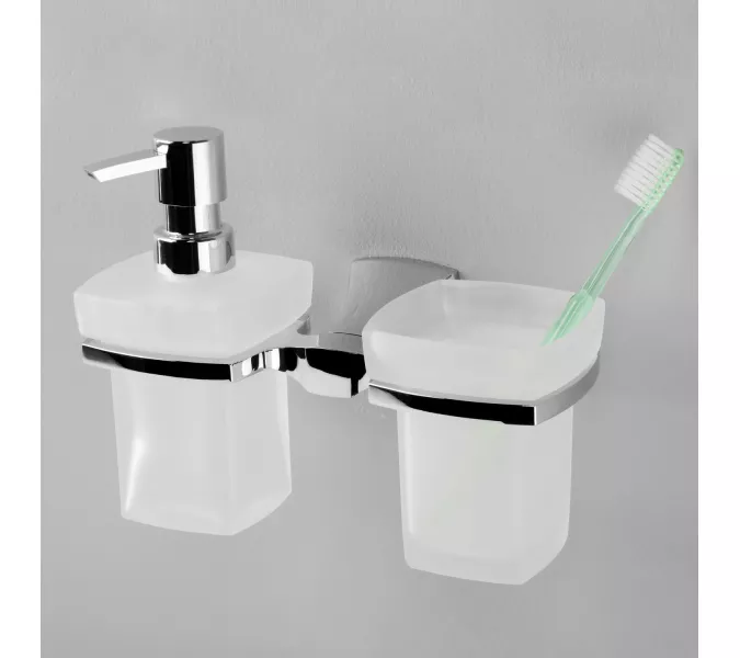 Держатель стакана и дозатора WasserKRAFT Wern K-2500 K-2589, изображение 2