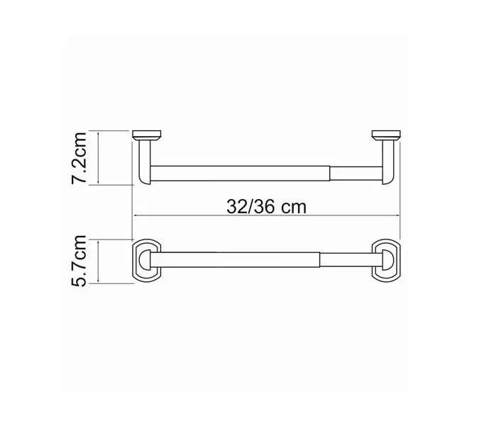 Держатель бумажных полотенец WasserKRAFT Oder K-3000 K-3091, изображение 3