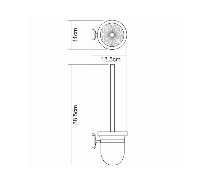 Щетка WasserKRAFT Oder K-3000 K-3027, изображение 3
