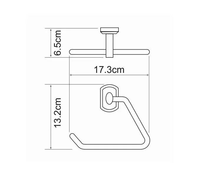 Держатель полотенца WasserKRAFT Oder K-3000 K-3061, изображение 3