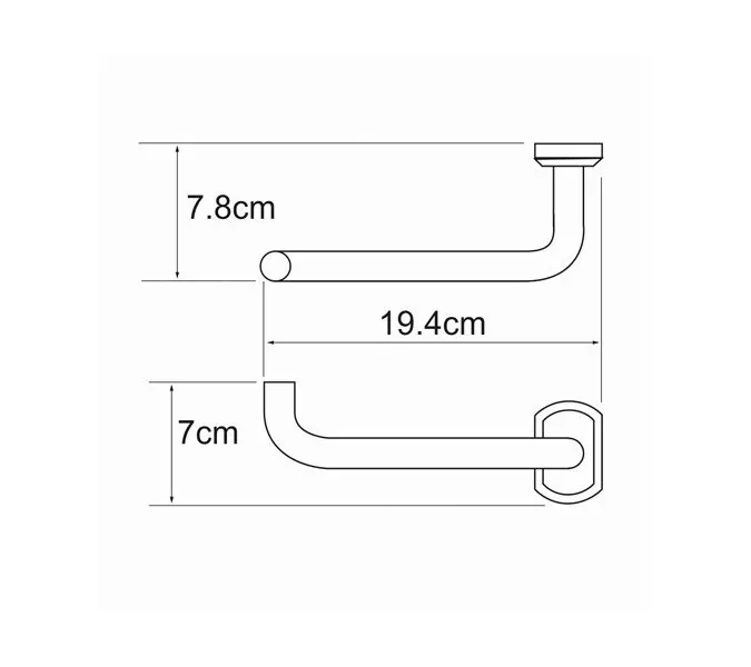 Держатель  туалетной бумаги WasserKRAFT Oder K-3000 K-3096, изображение 3