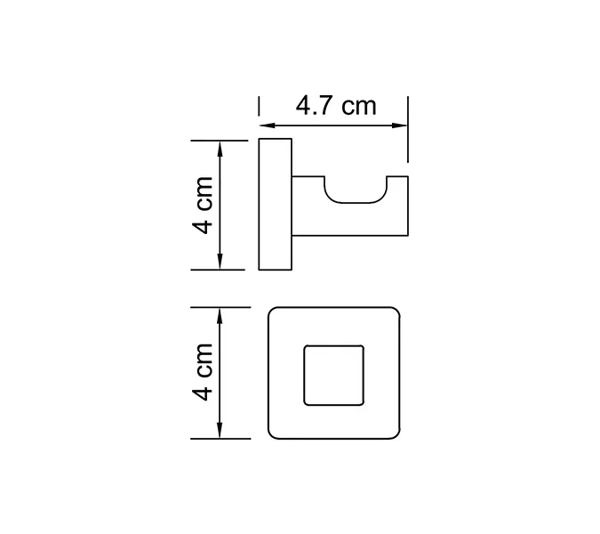 Крючок WasserKRAFT Dill K-3900 K-3923, изображение 3