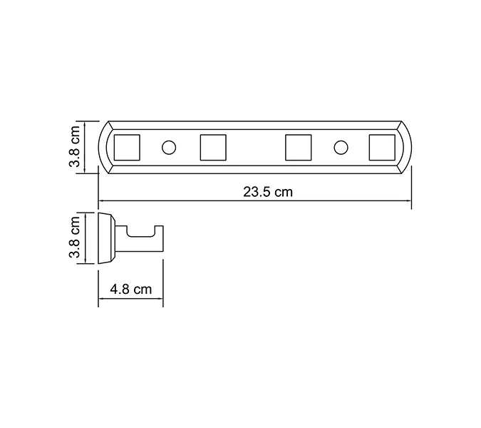 Вешалка WasserKRAFT Dill  K-3974, изображение 3