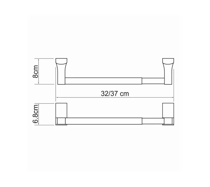 Держатель бумажных полотенец WasserKRAFT Leine K-5000 K-5091, изображение 4