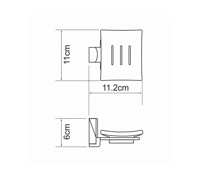 Мыльница WasserKRAFT Leine K-5000 K-5029, изображение 4
