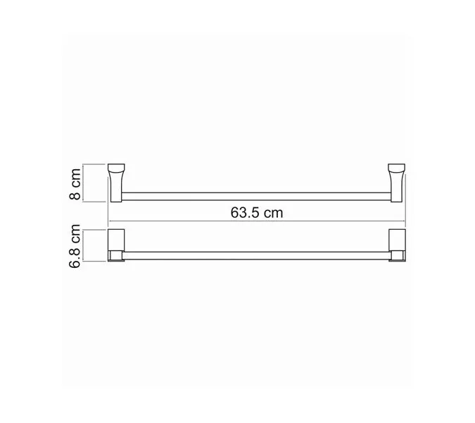 Держатель полотенца WasserKRAFT  Leine K-5000 K-5030, изображение 4