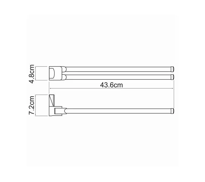 Держатель полотенца WasserKRAFT  Leine K-5000 K-5031, изображение 4