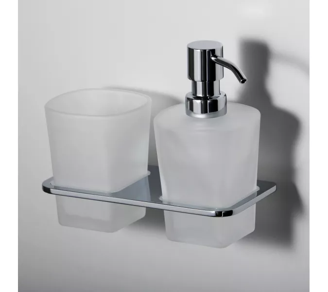 Держатель стакана и дозатора WasserKRAFT Leine K-5000 K-5089, изображение 2