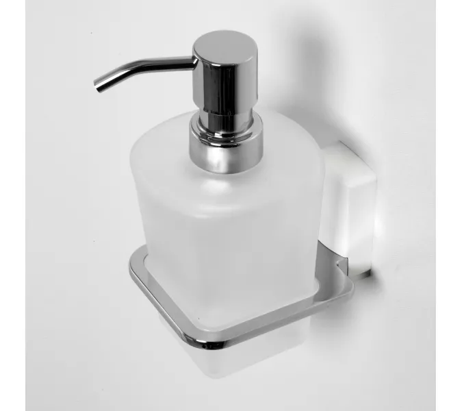 Дозатор для жидкого мыла WasserKRAFT  Leine  K-5099WHITE, изображение 2