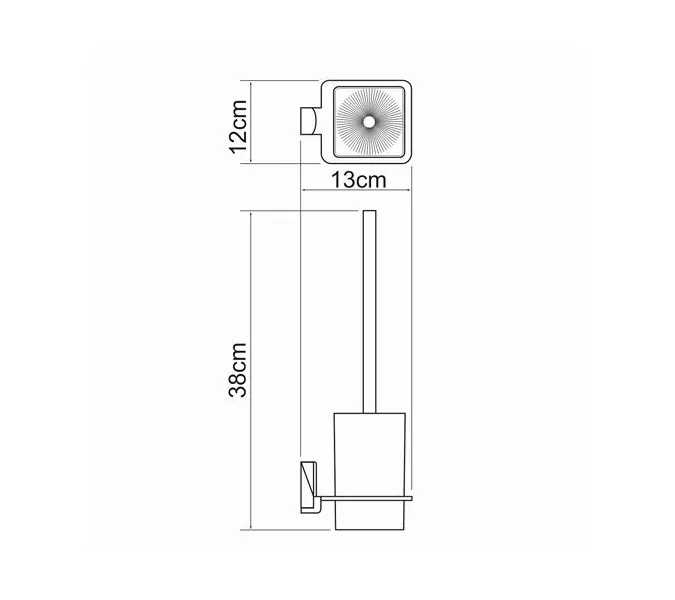 Щетка WasserKRAFT Exter K-5200 K-5227, изображение 4