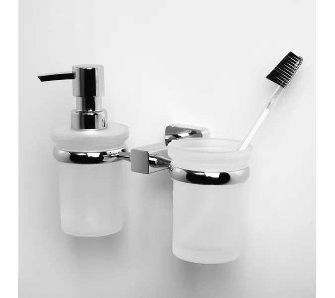 Держатель стакана и дозатора WasserKRAFT Lippe K-6500 K-6589, изображение 2