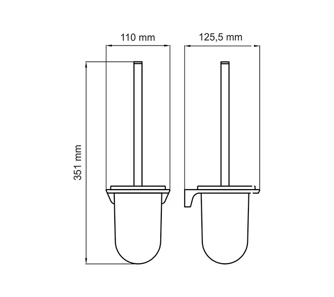 Щетка WasserKRAFT Aisch K-5927, изображение 4