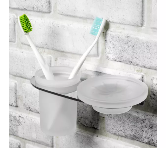 Держатель стакана и мыльницы WasserKRAFT Kammel  K-8326, изображение 2