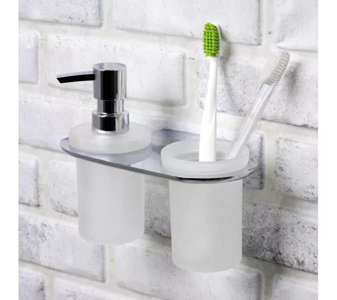 Держатель стакана и дозатора WasserKRAFT Kammel K-8389, изображение 2