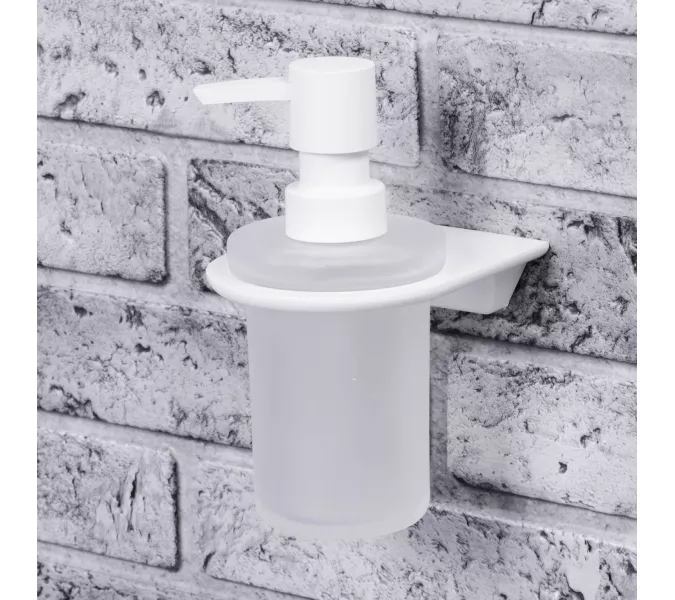 Дозатор  для жидкого мыла  WasserKRAFT  Kammel  K-8399WHITE, изображение 2