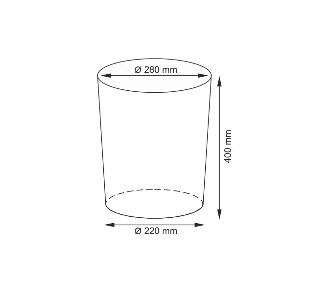 Плетеная корзина для белья с крышкой WasserKRAFT Aller WB-106-S, изображение 3
