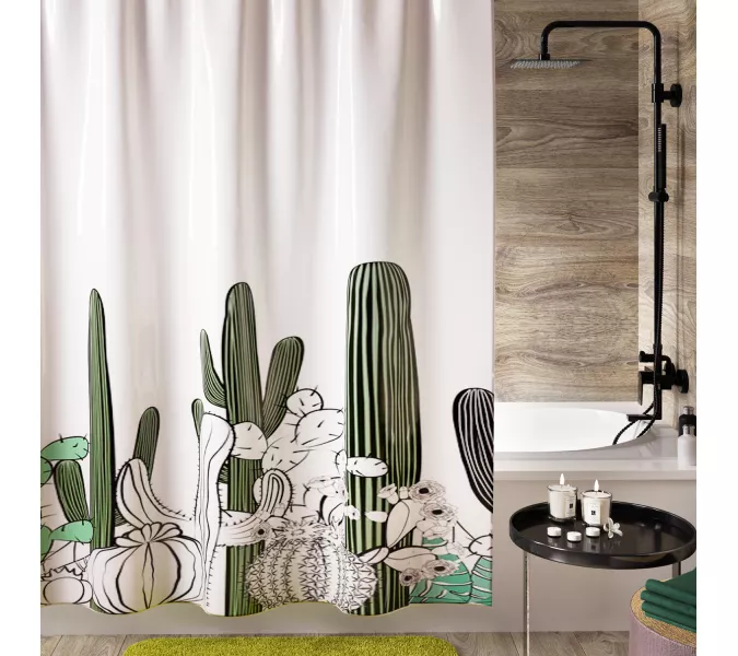 Шторка для ванной WasserKRAFT   Dinkel SC-46000 SC-46101, изображение 2