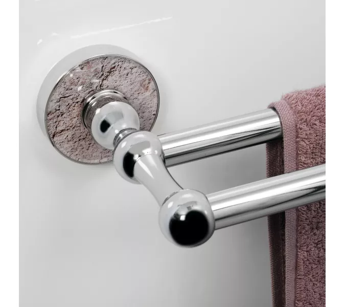 Штанга для полотенец двойная WasserKRAFT Nau K-7700 K-7740, изображение 2