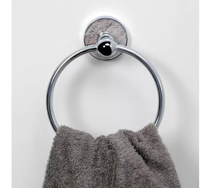 Держатель полотенец кольцо WasserKRAFT Nau  K-7760, изображение 2