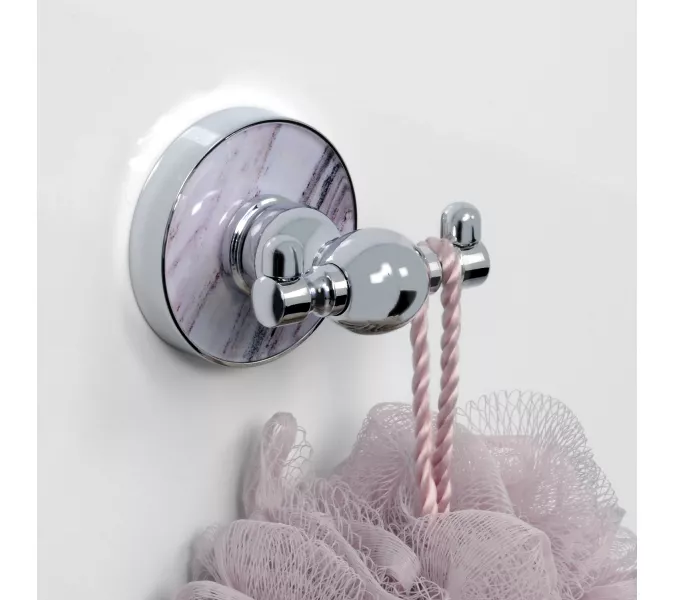 Крючок двойной WasserKRAFT Aland K-8500 K-8523D, изображение 2