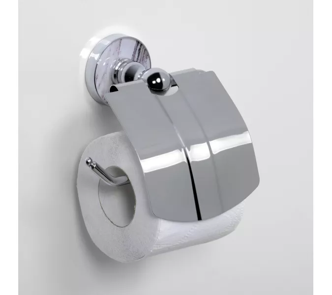 Держатель туалетной бумаги с крышкой WasserKRAFT Aland K-8500 K-8525, изображение 2