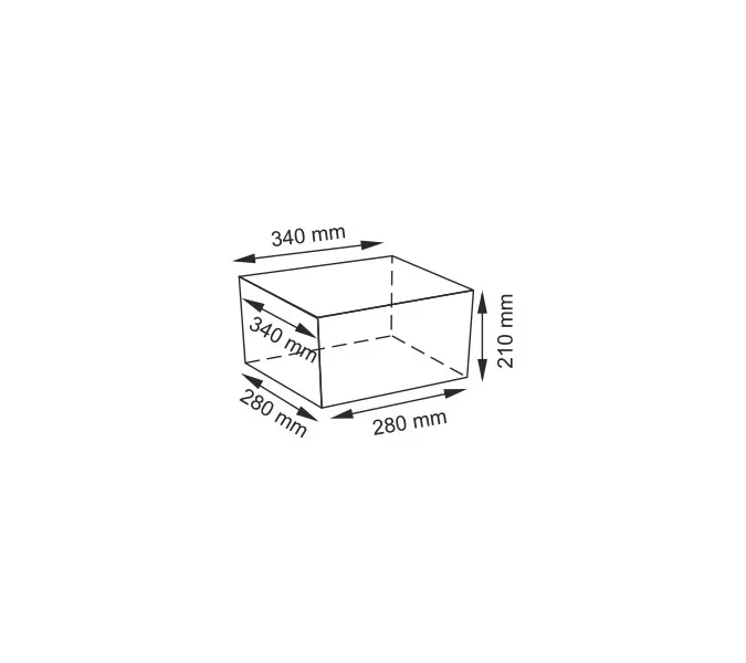 Плетеная корзина WasserKRAFT Kammel WB-180, изображение 3