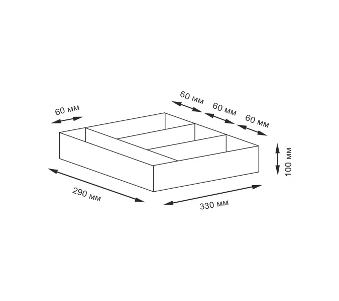 Плетеная корзина WasserKRAFT Neime WB-190, изображение 3
