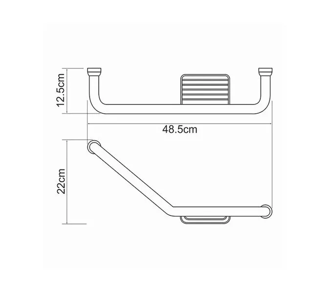 Поручень для ванны  WasserKRAFT  K-1077Right, изображение 3
