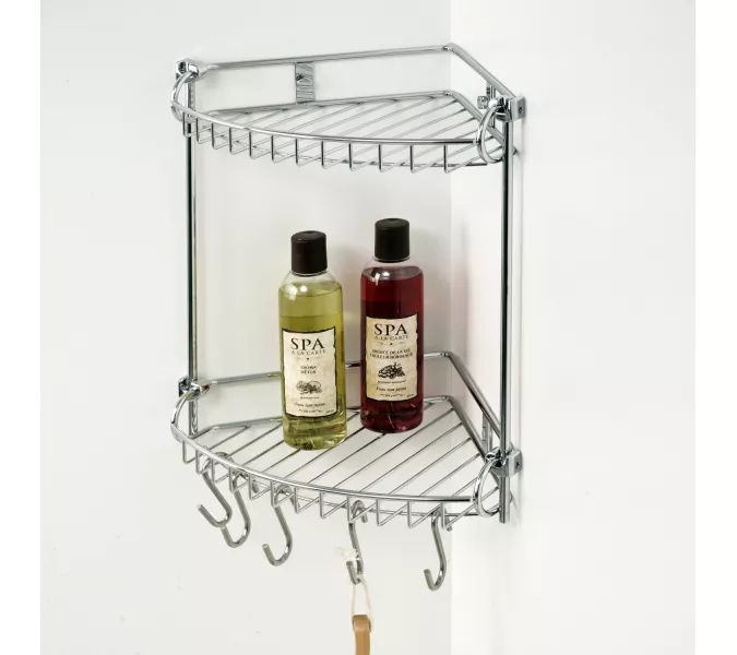 Полка металлическая двойная WasserKRAFT  K-1222, изображение 2