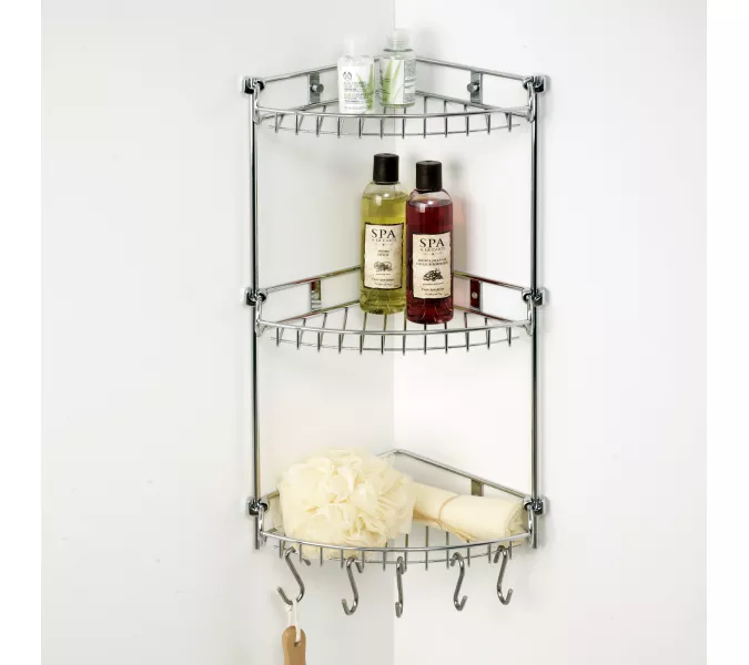 Полка металлическая тройная WasserKRAFT  K-1233, изображение 2