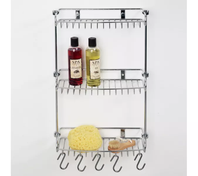 Полка металлическая тройная WasserKRAFT  K-1433, изображение 2