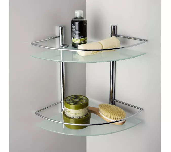 Полка стеклянная двойная WasserKRAFT  K-3122, изображение 2