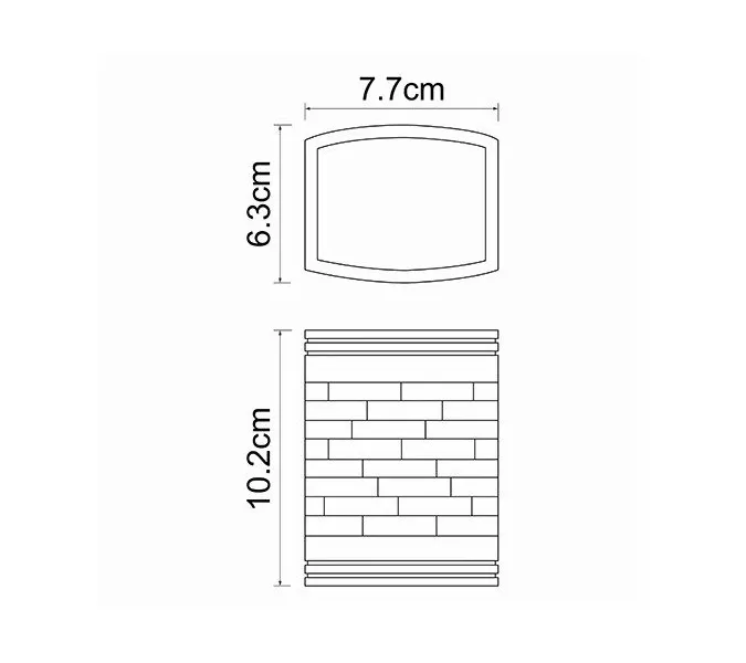 Стакан для зубных щеток WasserKRAFT K-4700 K-4728, изображение 3