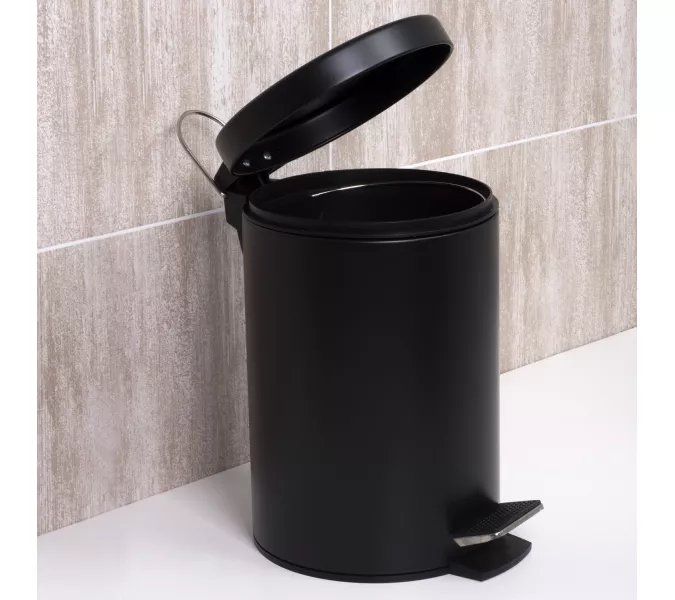 Ведро WasserKRAFT Elbe K-7200 K-635BLACK 5л., изображение 2