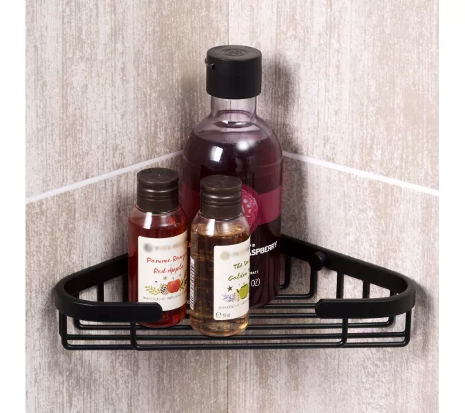 Полка металлическая WasserKRAFT  Elbe K-733BLACK, изображение 2