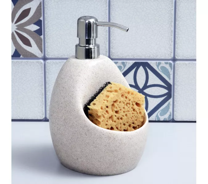 Дозатор с емкостью для губки WasserKRAFT  K-8099