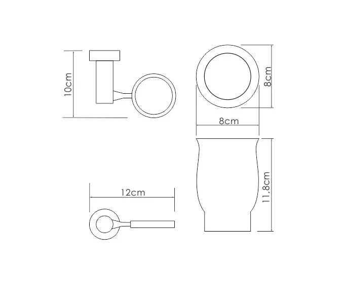 Подстаканник одинарный WasserKRAFT  K-24128, изображение 3