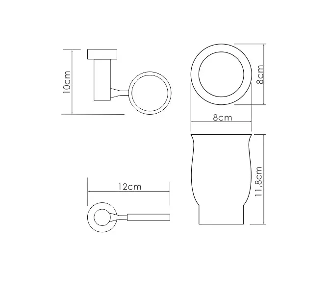 Подстаканник одинарный WasserKRAFT  K-24228, изображение 3