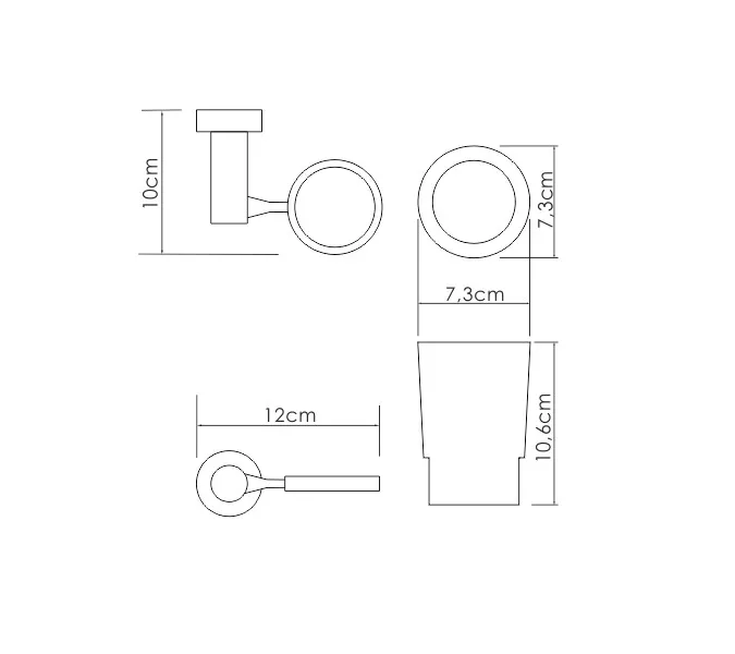 Подстаканник одинарный WasserKRAFT  K-28228, изображение 3